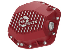Load image into Gallery viewer, aFe Pro Series Rear Differential Cover Red 2018+ Jeep Wrangler (JL) V6 3.6L (Dana M220) aFe AFE46-71000R