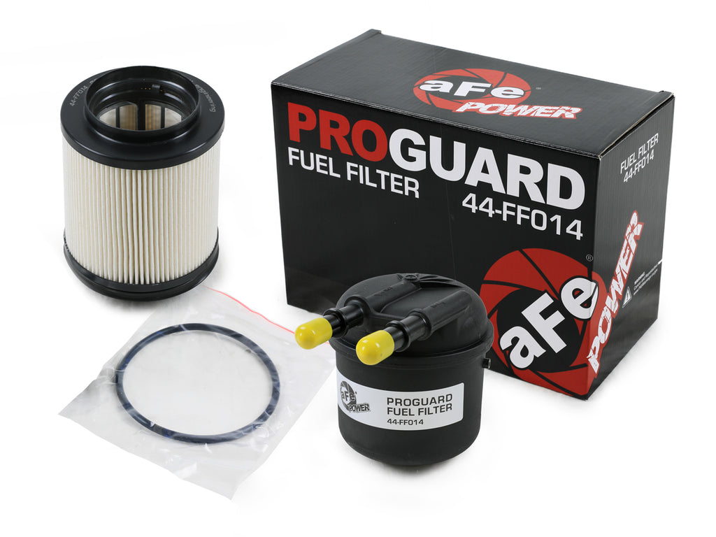 aFe ProGuard D2 Fluid Filters Fuel F/F FUEL Ford Diesel Trucks 11-16 V8-6.7L (td) aFe AFE44-FF014