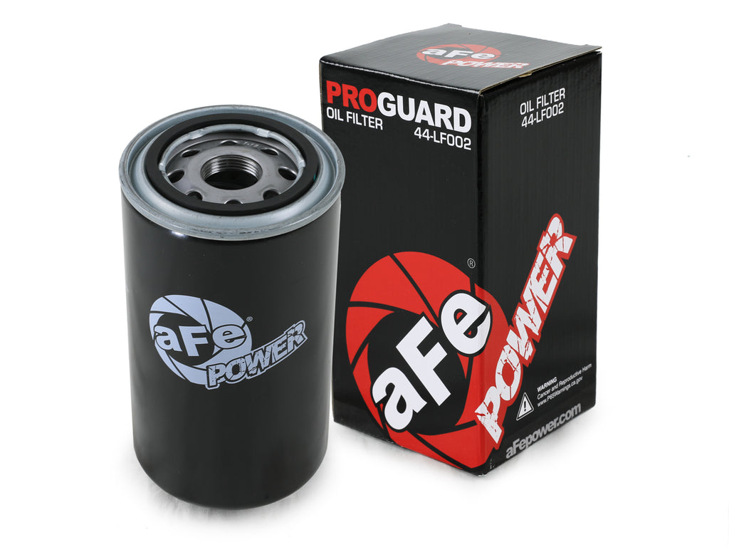 aFe ProGuard D2 Fluid Filters Oil F/F OIL 89-16 Dodge Diesel Trucks L6-5.9L/6.7L (td) (4 Pack) aFe AFE44-LF002-MB