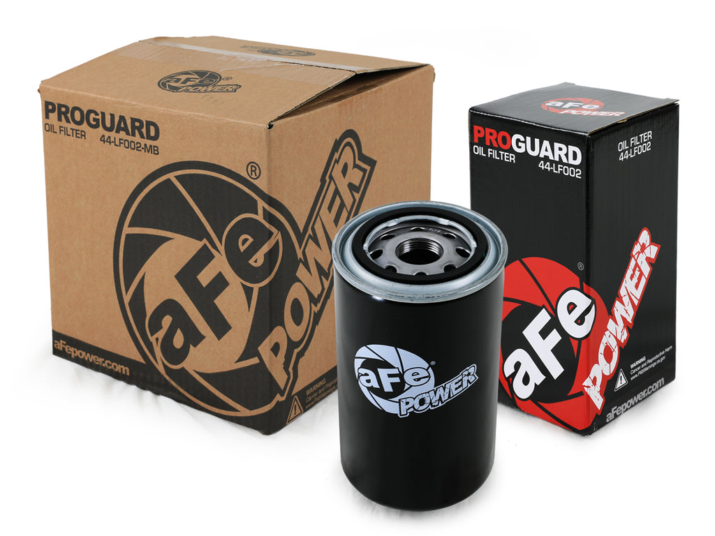 aFe ProGuard D2 Fluid Filters Oil F/F OIL 89-16 Dodge Diesel Trucks L6-5.9L/6.7L (td) (4 Pack) aFe AFE44-LF002-MB
