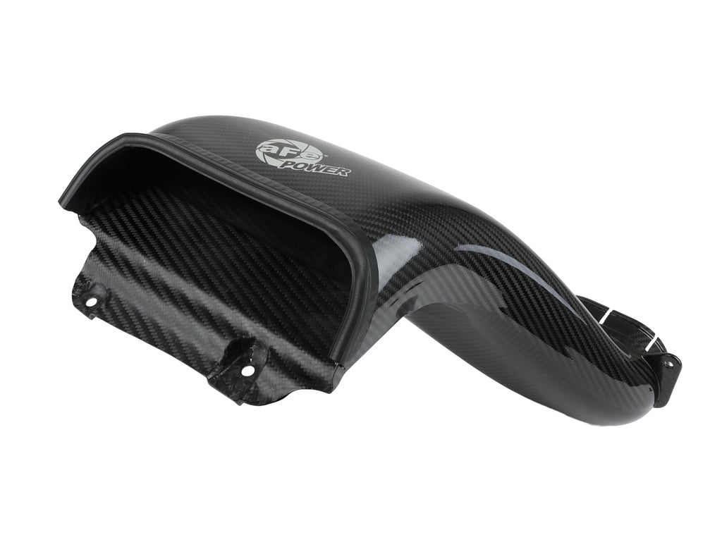aFe Quantum Cold Air Intake System Scoop 18-20 Ford F150 EcoBoost V6-3.5L/2.7L - Carbon Fiber aFe AFE53-10008SC
