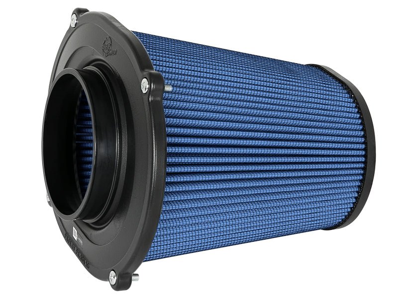 aFe Quantum Pro-5 R Air Filter Inverted Top - 5in Flange x 9in Height - Oiled P5R - Black Ops Auto Works