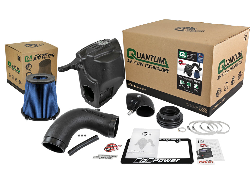 aFe Quantum Pro 5R Cold Air Intake System 13-18 Dodge Cummins L6-6.7L - Oiled aFe AFE53-10002R