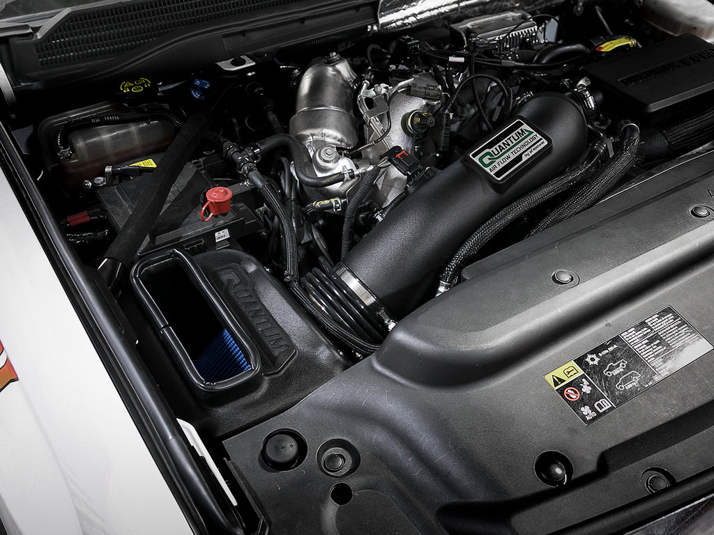 aFe Quantum Pro 5R Cold Air Intake System 17-18 GM/Chevy Duramax V6-6.6L L5P - Oiled aFe AFE53-10007R