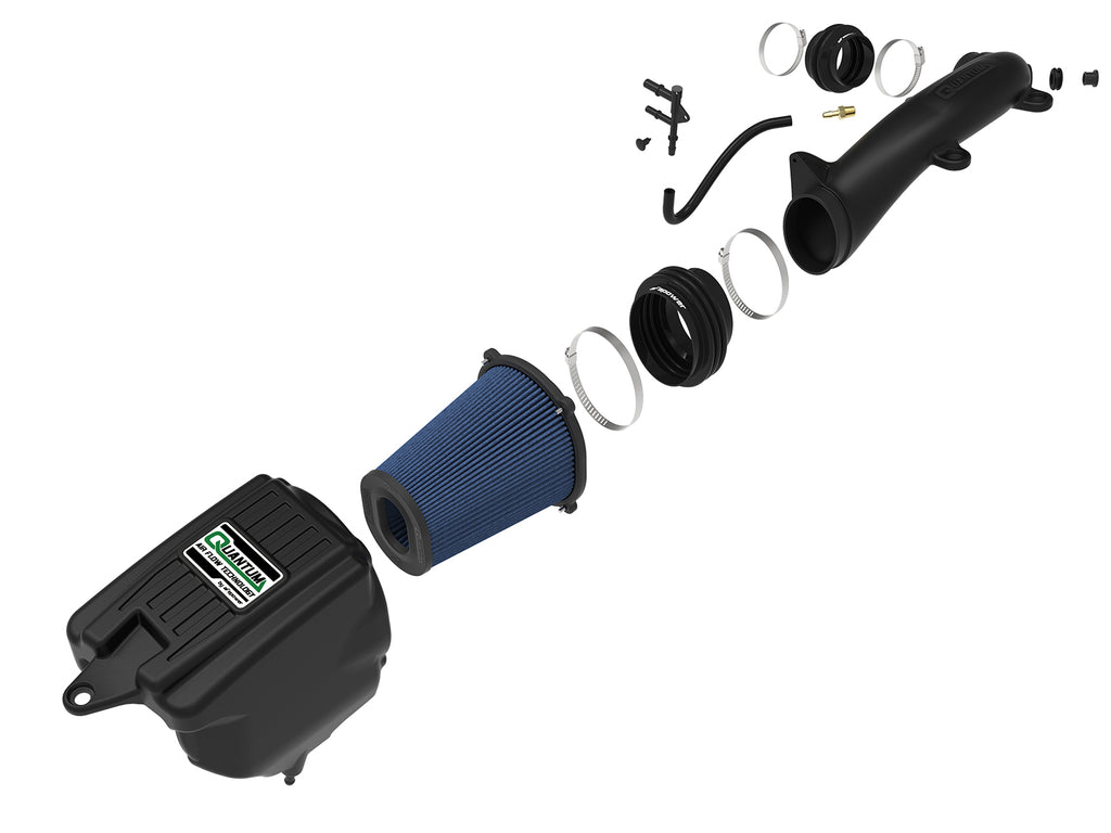 aFe Quantum Pro 5R Cold Air Intake System 18-20 Jeep Wrangler JL L4-2.0L (t) aFe AFE53-10019R