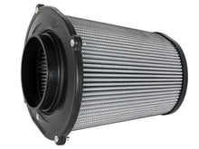 Load image into Gallery viewer, aFe Quantum Pro DRY S Air Filter Inverted Top - 5in Flange x 8in Height - Dry PDS aFe AFE21-91132