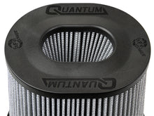 Load image into Gallery viewer, aFe Quantum Pro DRY S Air Filter Inverted Top - 5in Flange x 8in Height - Dry PDS aFe AFE21-91132