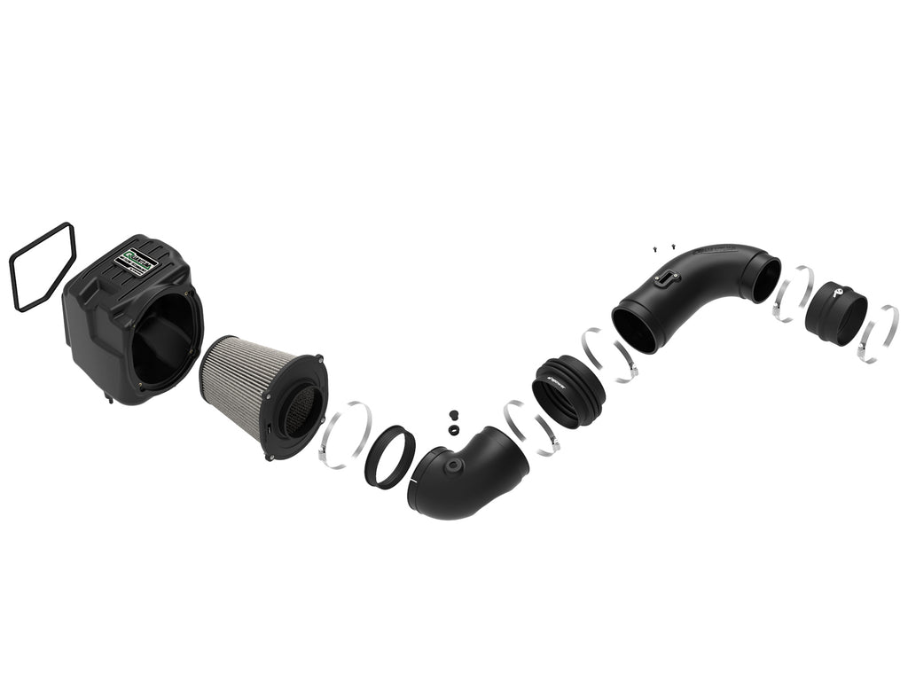 aFe Quantum Pro DRY S Cold Air Intake System 08-10 GM/Chevy Duramax V8-6.6L LMM - Dry aFe AFE53-10005D