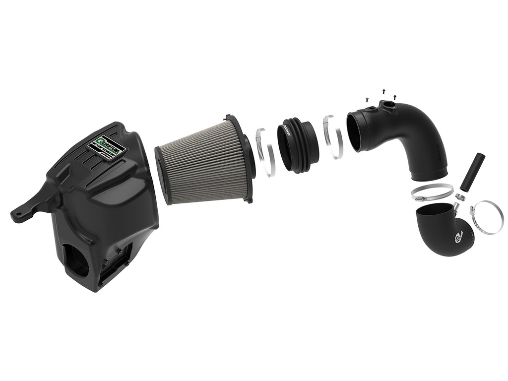 aFe Quantum Pro DRY S Cold Air Intake System 13-18 Dodge Cummins L6-6.7L - Dry aFe AFE53-10002D