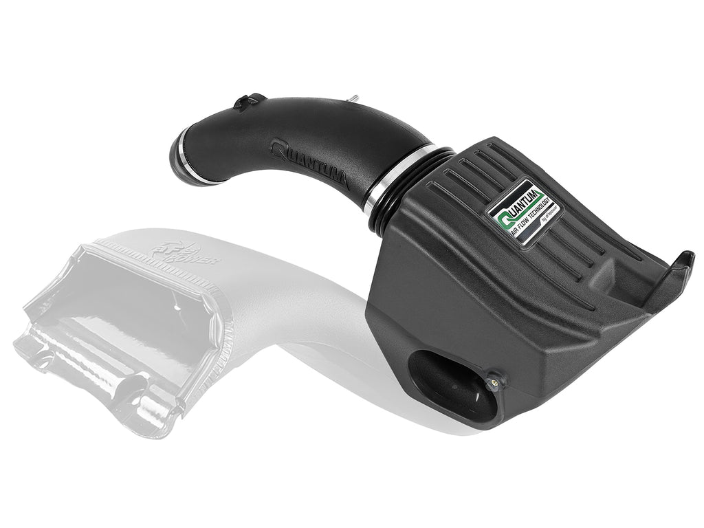 aFe Quantum Pro DRY S Cold Air Intake System 15-18 Ford F150 EcoBoost V6-3.5L/2.7L - Dry aFe AFE53-10008D