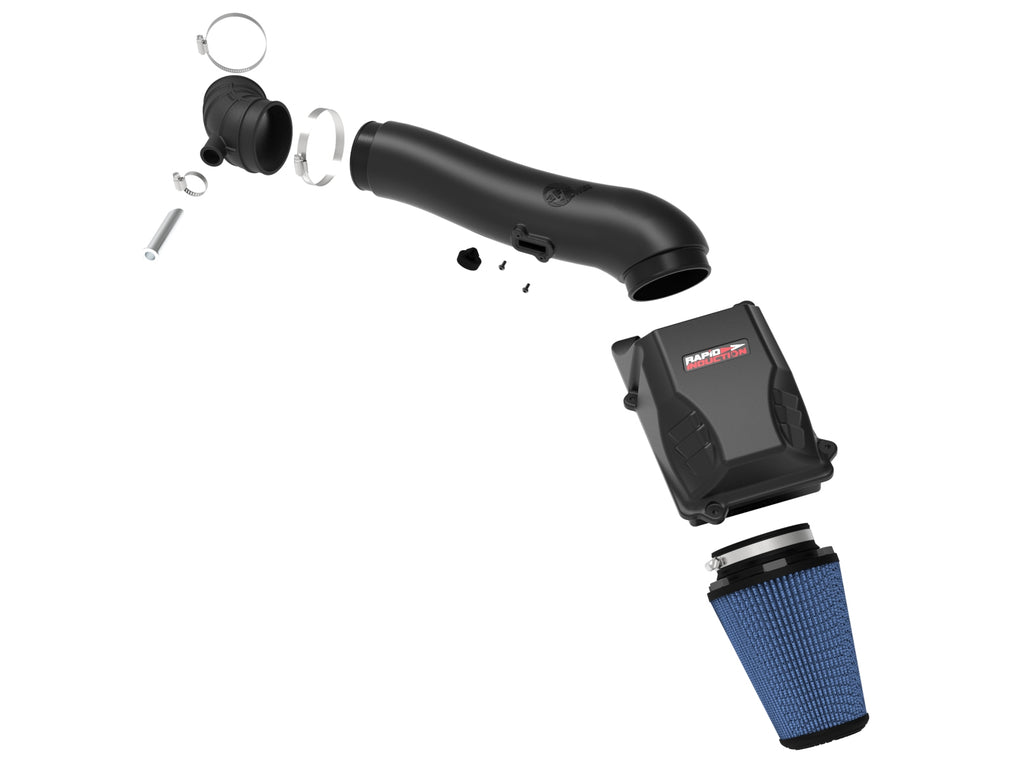 aFe Rapid Induction Cold Air Intake System w/Pro 5R Filter 20-21 Jeep Wrangler V6 3.0L aFe AFE52-10005R