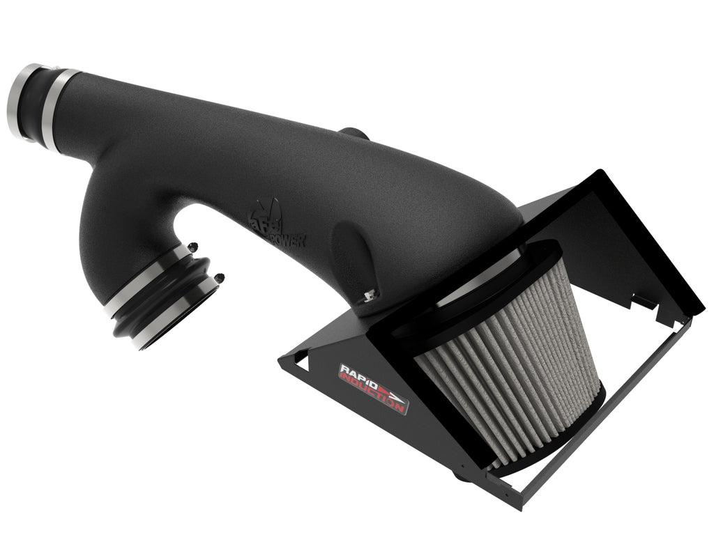 aFe Rapid Induction Cold Air Intake System w/Pro DRY S Filter 2021+ Ford F-150 V6-3.5L (tt) aFe AFE52-10010D