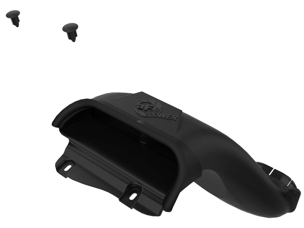 aFe Rapid Induction Dynamic Air Scoop 2021+ Ford F-150V6/V8 - Black aFe AFE52-10010S