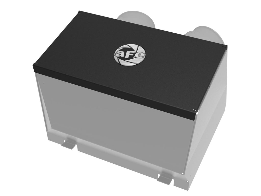 aFe Rapid Induction Intake System Cover, Black, 19-20 Ford Edge Ecoboost V6 2.7L (tt) aFe AFE52-10003C
