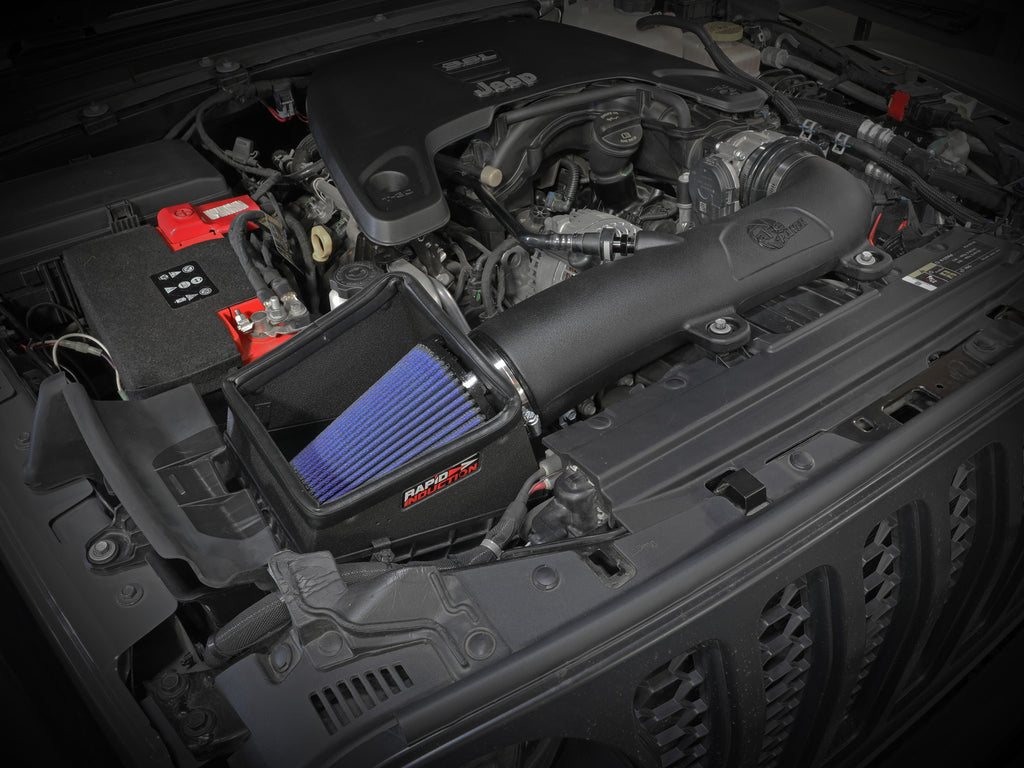 aFe Rapid Induction Pro 5R Cold Air Intake System 18-21 Jeep Wrangler(JL)/Gladiator(JT) 3.6L aFe AFE52-10008R