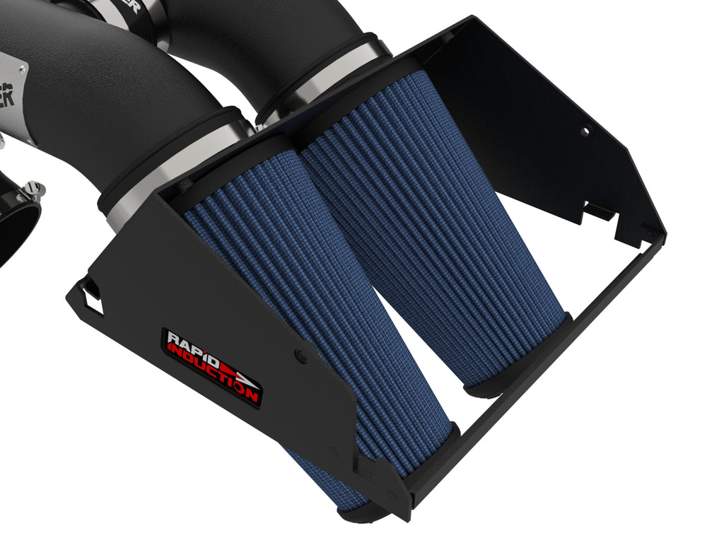 aFe Rapid Induction Pro 5R Cold Air Intake System 21-22 Ford F-150 Raptor V6-3.5L (tt) aFe AFE52-10015R