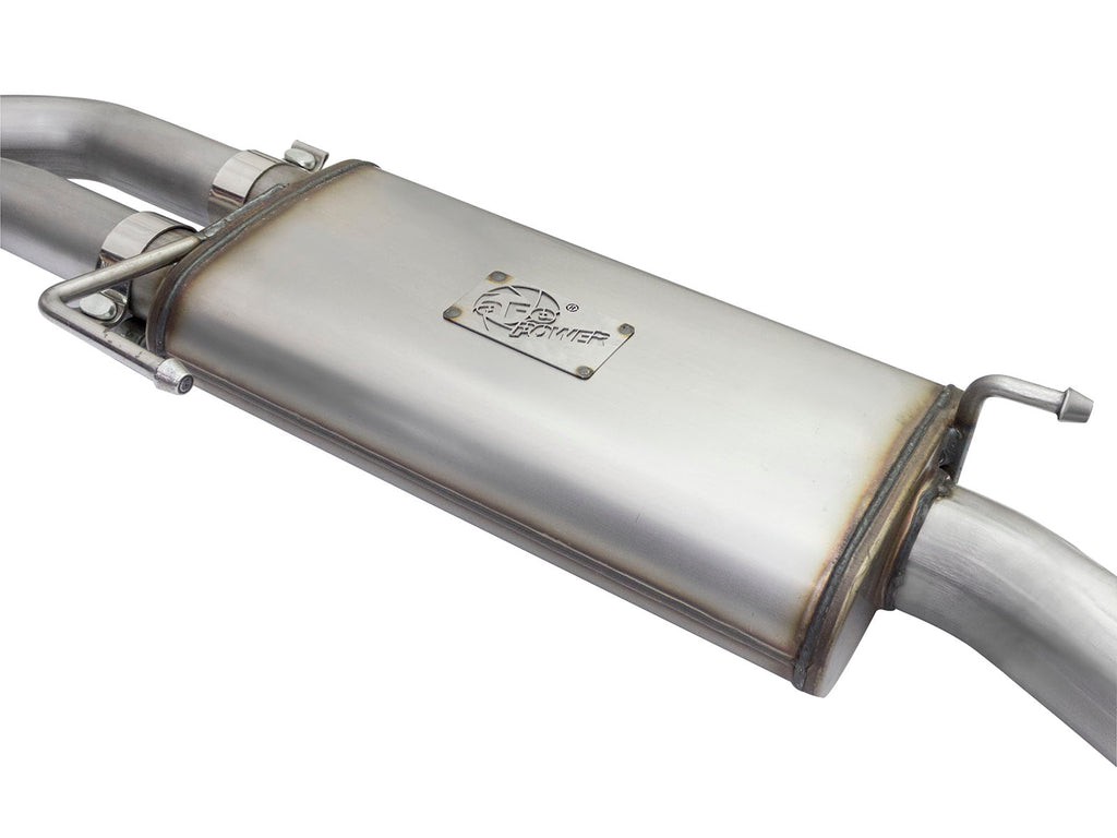 aFe Rebel Exhausts Cat-Back SS Ford F-150 04-08 V8 4.6/5.4L w/ Black Tips aFe AFE49-43079-B