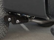 Load image into Gallery viewer, aFe Rebel Exhausts Cat-Back SS Ford F-150 04-08 V8 4.6/5.4L w/ Black Tips aFe AFE49-43079-B