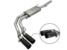 Load image into Gallery viewer, aFe Rebel Exhausts Cat-Back SS Ford F-150 04-08 V8 4.6/5.4L w/ Black Tips aFe AFE49-43079-B