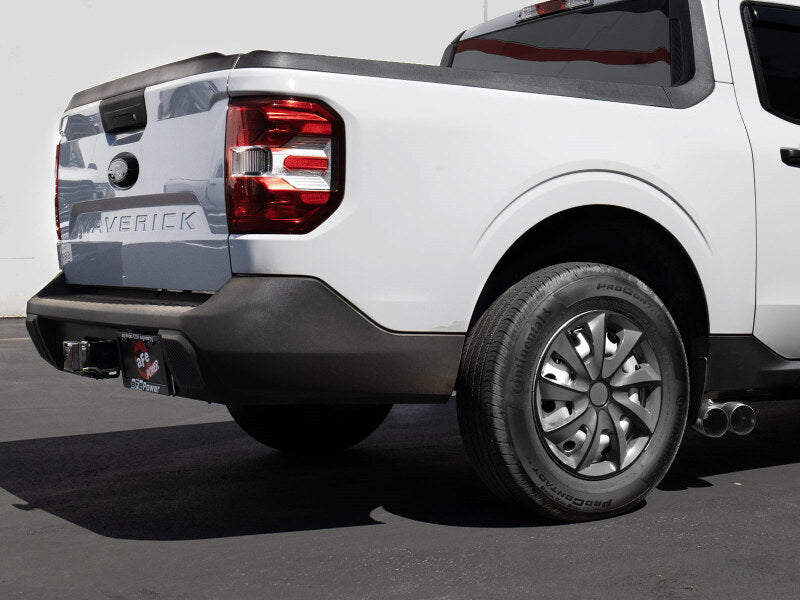 aFe aFe Rebel Series 2-1/2in 304 Stainless Steel Cat-Back w/ Black Tip Ford Maverick 22-26 L4-2.5L FWD