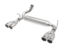 Load image into Gallery viewer, aFe Rebel Series 2.5in 409 SS Axle-Back Exhaust Polished 07-18 Jeep Wrangler (JK) V6-3.6L/3.8L aFe AFE49-48086-P