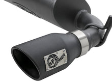 Load image into Gallery viewer, aFe Rebel Series 2.5in 409 SS Axle-Back Exhaust w/ Black Tips 2007+ Jeep Wrangler (JK) V6 3.6L/3.8L aFe AFE49-48061-B