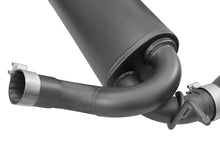 Load image into Gallery viewer, aFe Rebel Series 2.5in 409 SS Axle-Back Exhaust w/ Black Tips 2007+ Jeep Wrangler (JK) V6 3.6L/3.8L aFe AFE49-48061-B
