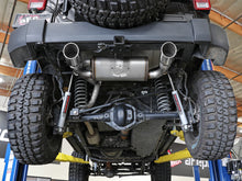 Load image into Gallery viewer, aFe Rebel Series 2.5in 409 SS Axle-Back Exhaust w/Polished Tips 07+ Jeep Wrangler (JK) V6 3.6L/3.8L aFe AFE49-48061-P