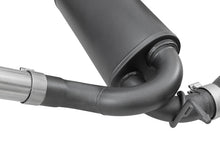 Load image into Gallery viewer, aFe Rebel Series 2.5in 409 SS Cat-Back Exhaust w/ Black Tips 2007+ Jeep Wrangler (JK) V6 3.6L/3.8L aFe AFE49-48062-B