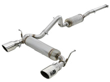 Load image into Gallery viewer, aFe Rebel Series 2.5in 409 SS Cat-Back Exhaust w/ Polished Tips 07+ Jeep Wrangler (JK) V6 3.6L/3.8L aFe AFE49-48062-P
