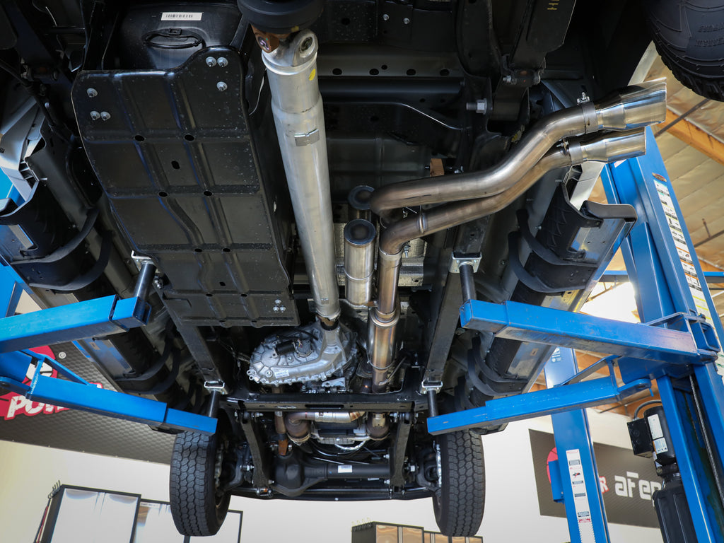 aFe Rebel Series 3in 409 SS Cat-Back Exhaust w/ Black Tips 17-20 Ford F-250/F350 V8 6.2L/7.3L aFe AFE49-43117-B