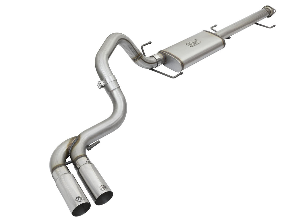 aFe Rebel Series 3in Stainless Steel Cat-Back Exhaust System w/Polished Tips 07-14 Toyota FJ Cruiser aFe AFE49-46030-P