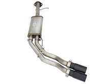 Load image into Gallery viewer, aFe Rebel Series Exhaust SS Front Side Exit CB w/ Black Tips 10-14 Ford F150 Ecoboost V8 6.2L aFe AFE49-43071-B