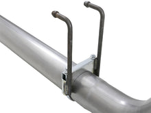 Load image into Gallery viewer, aFe Rebel XD 4in SS DPF-Back Exhaust 17-18 Ford Diesel Trucks V8-6.7L (td) w/ Dual Black Tips aFe AFE49-43102-B