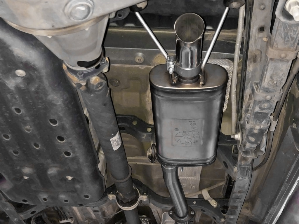 aFe ROCK BASHER 2.5in 409 SS Cat-Back Exhaust - 16-20 Toyota Tacoma L4-2.7L / V6-3.5L aFe AFE49-46046