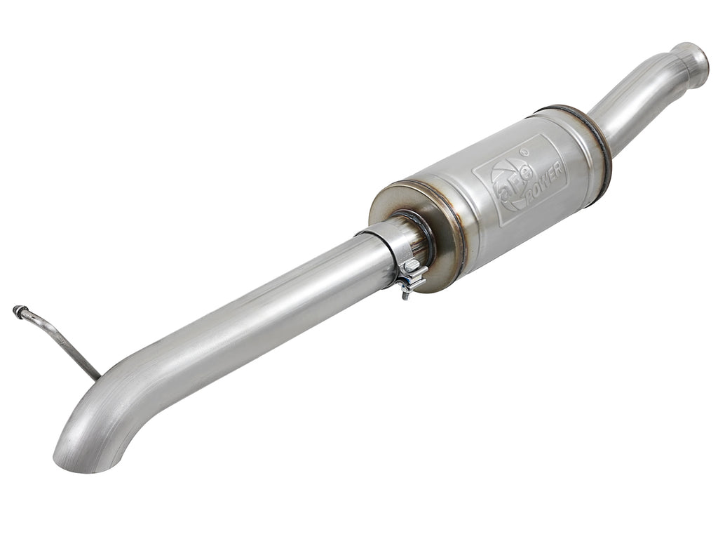 aFe Rock Duster 3in 409 SS Cat-Back Turn-Down Exhaust 2018+ Jeep Wrangler (JL) V6 3.6L aFe AFE49-48068