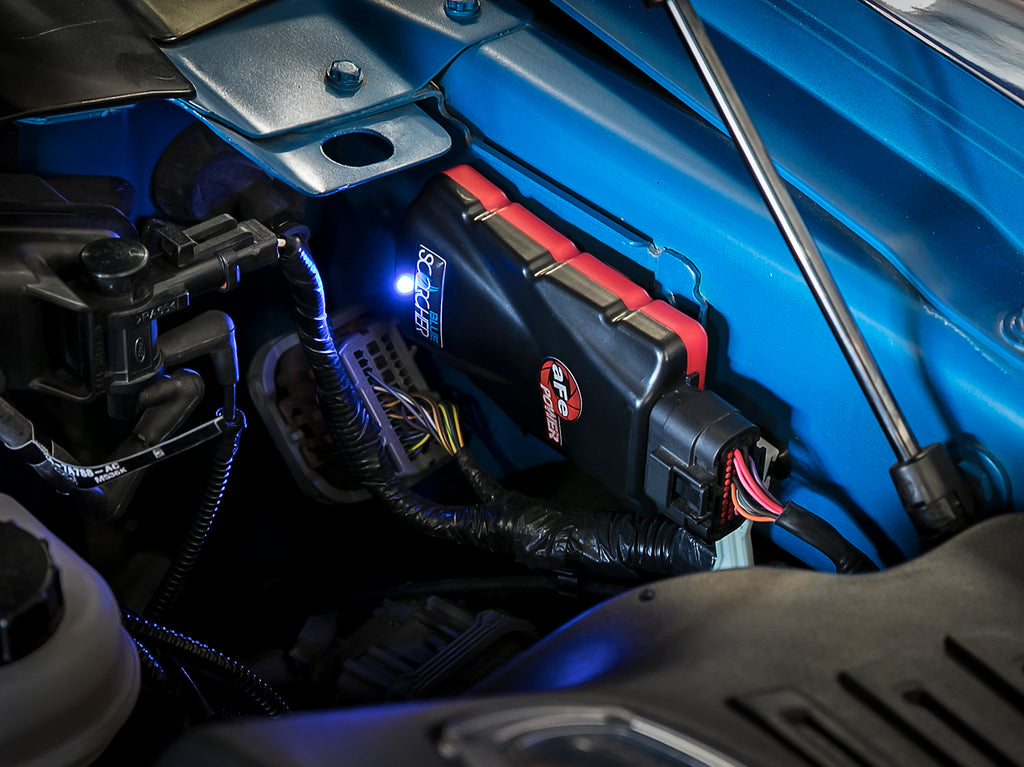 aFe Scorcher Blue Power Module 15-23 Ford F-150 2.6L V6 (TT) aFe AFE77-83017