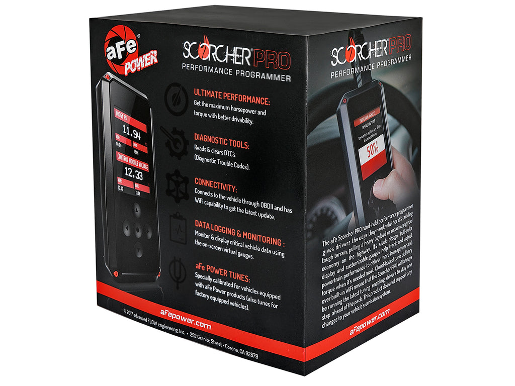 aFe SCORCHER Pro Performance Tuner 00-18 Cadillac/Chevrolet/GMC Vehicles V6/V8 aFe AFE77-34008