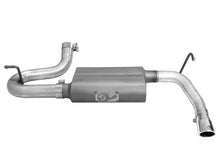 Load image into Gallery viewer, aFe Scorpion 2-1/2in Alum Steel Axle-Back Exhaust w/Polished Tip 07-18 Jeep Wrangler JK V6-3.6/3.8L aFe AFE49-08047-P