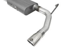 Load image into Gallery viewer, aFe Scorpion 2-1/2in Alum Steel Axle-Back Exhaust w/Polished Tip 07-18 Jeep Wrangler JK V6-3.6/3.8L aFe AFE49-08047-P