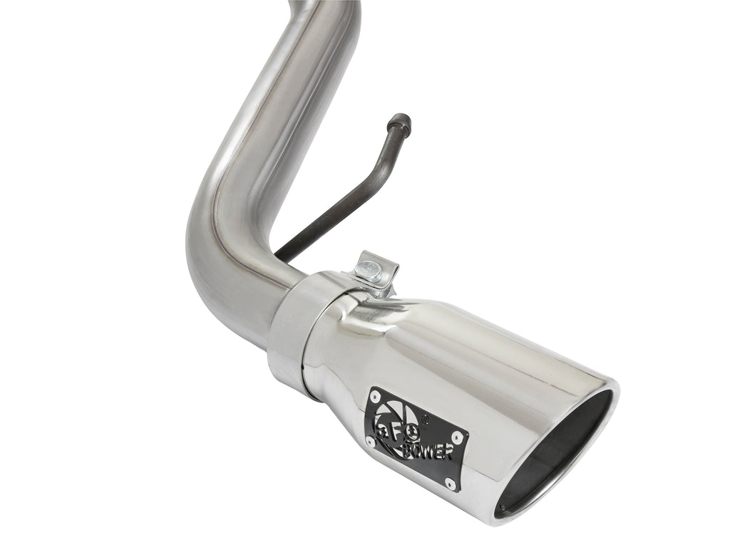aFe Scorpion 2-1/2in Alum Steel Cat-Back Exhaust w/ Polished Tips 07-17 Toyota FJ Cruiser V6 4.0L aFe AFE49-06039-P