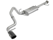 Load image into Gallery viewer, aFe Scorpion 2-1/2in Aluminized Steel Cat-Back Exhaust w/ Black Tips 07-17 Toyota FJ Cruiser V6 4.0L aFe AFE49-06039-B