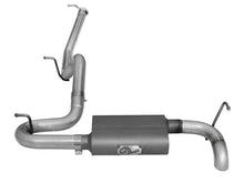 Load image into Gallery viewer, aFe Scorpion Exhaust System Cat Back 2.5in Aluminized Hi-Tuck 07-18 Jeep Wrangler JK V6 3.6/3.8L aFe AFE49-08043