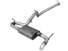 Load image into Gallery viewer, aFe Scorpion Exhaust System Cat Back 2.5in Aluminized Hi-Tuck 07-18 Jeep Wrangler JK V6 3.6/3.8L aFe AFE49-08043