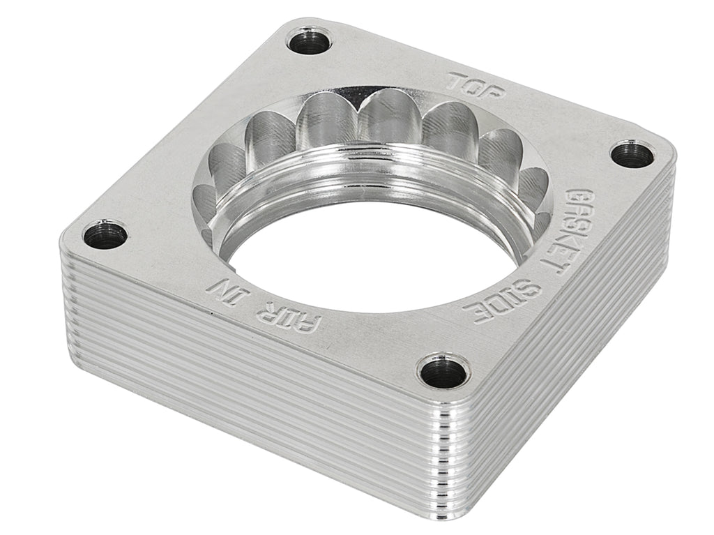 aFe Silver Bullet Throttle Body Spacer 03-06 Nissan 350Z V6 3.5L (VQ35DE) aFe AFE46-36008