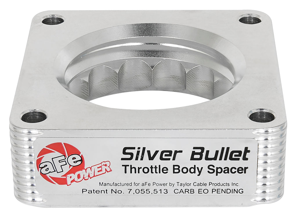 aFe Silver Bullet Throttle Body Spacer 03-06 Nissan 350Z V6 3.5L (VQ35DE) aFe AFE46-36008