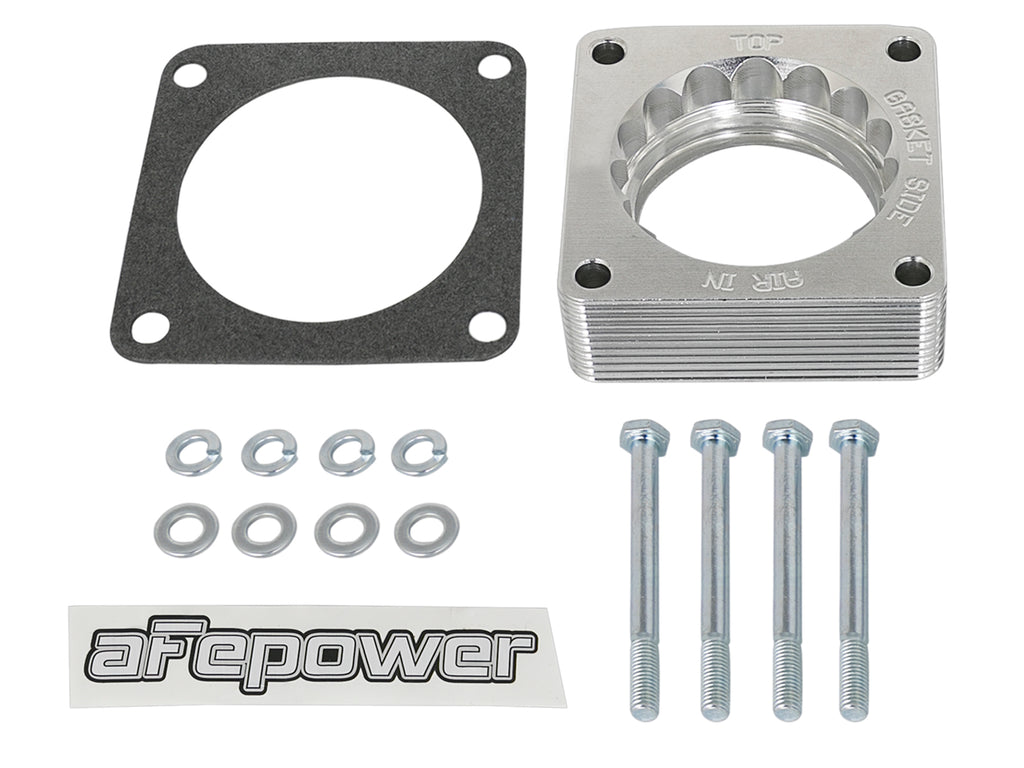 aFe Silver Bullet Throttle Body Spacer 03-06 Nissan 350Z V6 3.5L (VQ35DE) aFe AFE46-36008