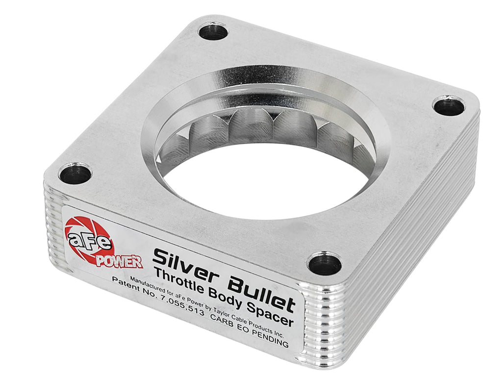 aFe Silver Bullet Throttle Body Spacer 03-06 Nissan 350Z V6 3.5L (VQ35DE) aFe AFE46-36008