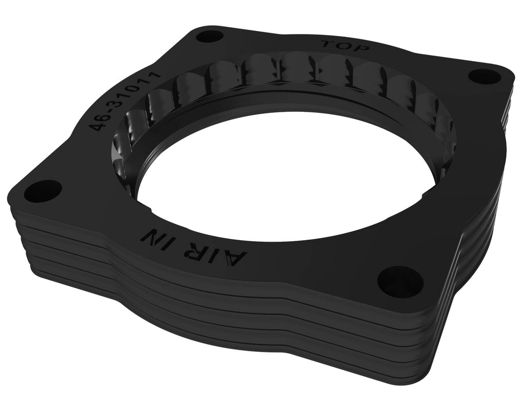 aFe Silver Bullet Throttle Body Spacer 07-13 BMW 328i (E90/E91/E92/E93) L6-3.0L N52 aFe AFE46-31011
