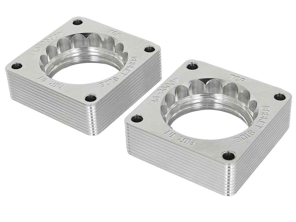 aFe Silver Bullet Throttle Body Spacer 09-18 Nissan 370Z V6-3.7L (VQ37VHR) aFe AFE46-36007